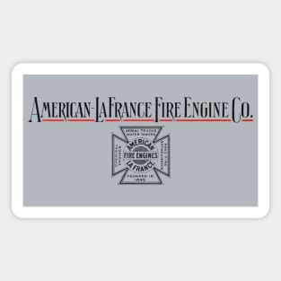 1909 American LaFrance Fire Engine Magnet